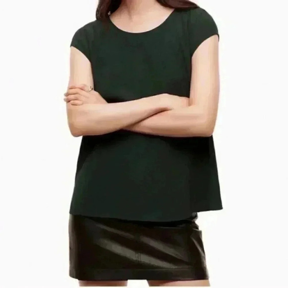 Wilfred Free Juliger Blouse, Deep Green, Size S - Picture 1 of 6
